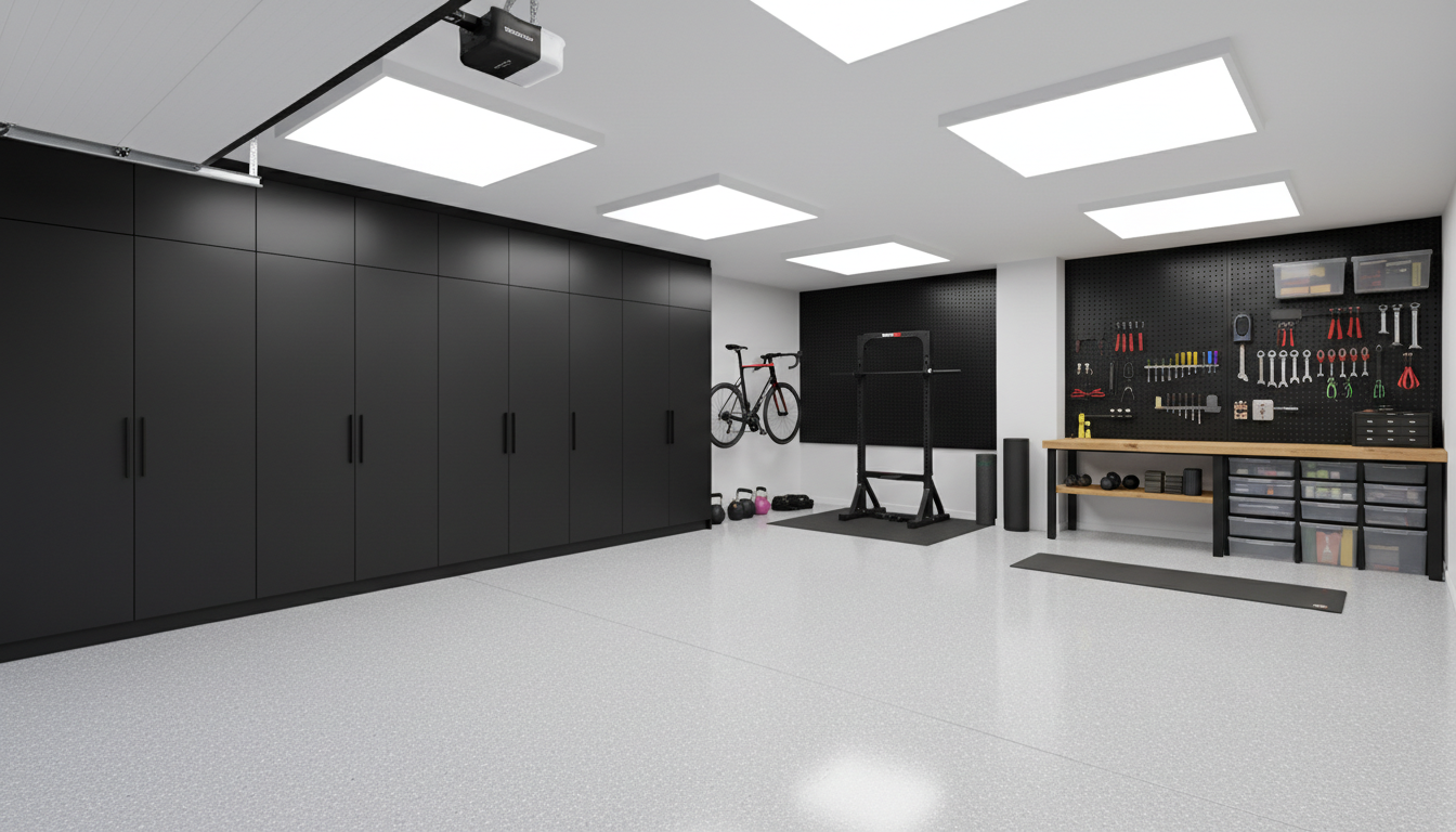 garage renovation before and after
